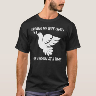 T-shirt Cool Pigeon Pour Hommes Papa Staple Homing Pigeon