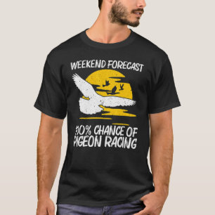 T-shirt Cool Pigeon Racing Pour Hommes Femmes Hommage Pige