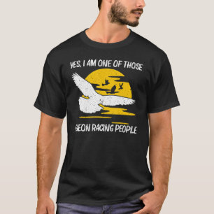 T-shirt Cool Pigeon Racing Pour Hommes Femmes Hommage Pige