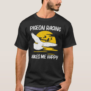 T-shirt Cool Pigeon Racing Pour Hommes Femmes Hommage Pige