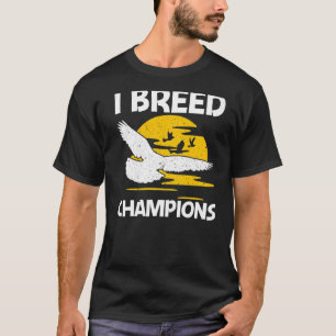 T-shirt Cool Pigeon Racing Pour Hommes Femmes Hommage Pige
