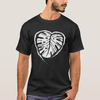 T-shirt Cool Plant Mom  For Gardeners Heart Monstera Leaf
