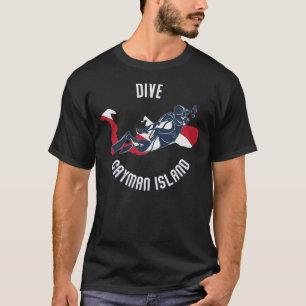 T-shirt Cool Plongée Conception Thématique Pour Hommes Fem