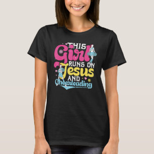 T-shirt Cool Pom-pom girl Pour Femmes Fille Cheerleader Jé