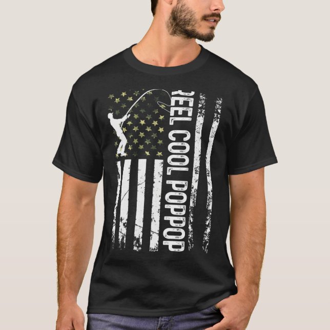 T-shirt Cool Poppop pour Daddy Husb (Devant)