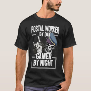 T-shirt Cool Postman Dit Postman I Gaming Console Zocke