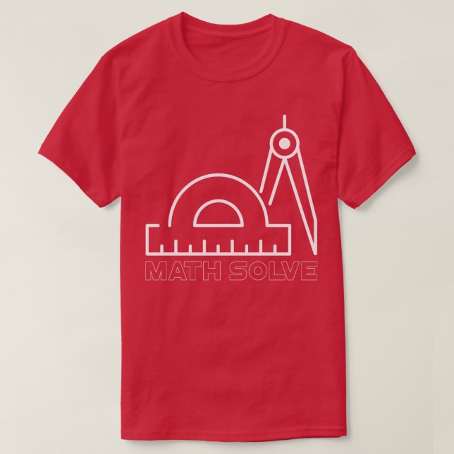 T-shirt cool pour les professeurs de mathématiques (Design devant)
