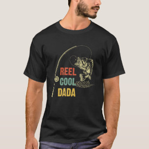T-shirt Cool réel homme Dada Pêche papa Fête des pères