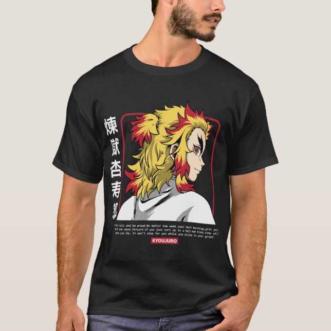 T-shirt Cool Rengoku Kyojuro (Devant)