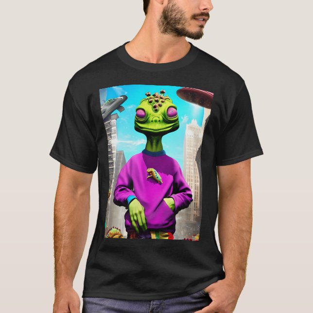 T-shirt Cool Reptilian (Devant)