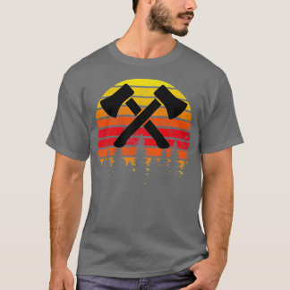 T-shirt Cool rétro Ax Thrower Ax Thrower 1