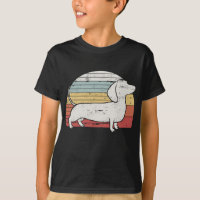 Cool Retro Dachshund Chien Conception cadeau Weine