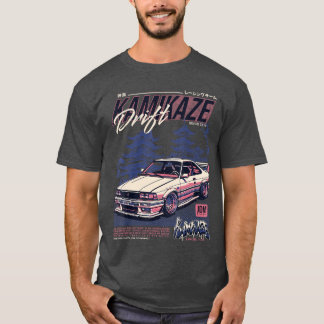 T-shirt Cool Retro Vintage japonais JDM Tokyo Japan Drift