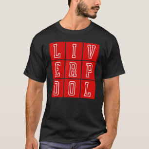 T-shirt Cool Retro Vintage Look Liverpool