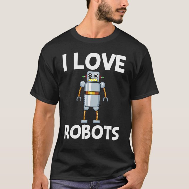 T-shirt Cool Robot For Men Women Robotics Science Engineer (Devant)