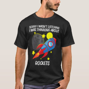 T-shirt Cool Rocket Pour Hommes Femmes Enfants Rockets Spa
