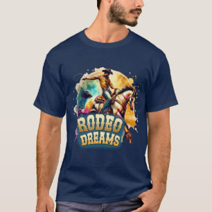 T-shirt Cool rodéo rêve cowboy western