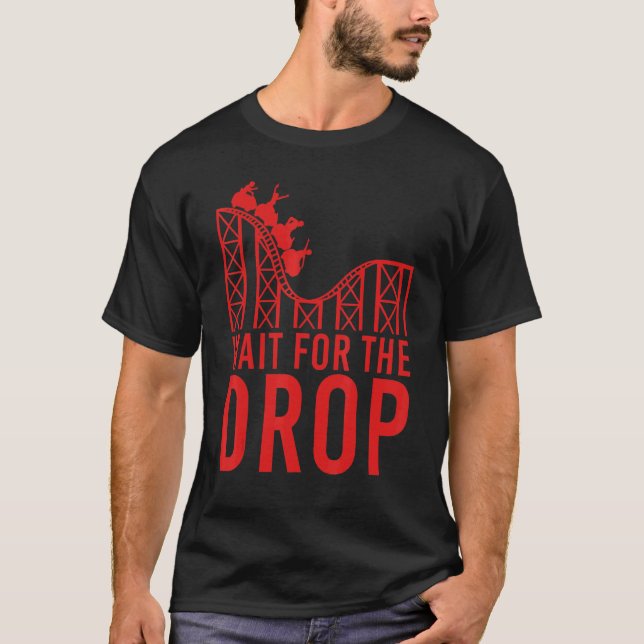 T-shirt Cool Roller Coaster For Men Women Amusement Park C (Devant)