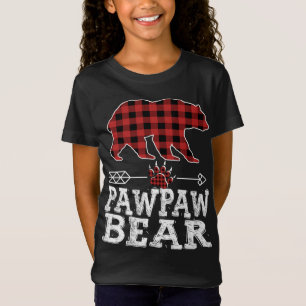 T-Shirt Cool Rouge foncé Pleid Noël Papa Pajama Famille Pa