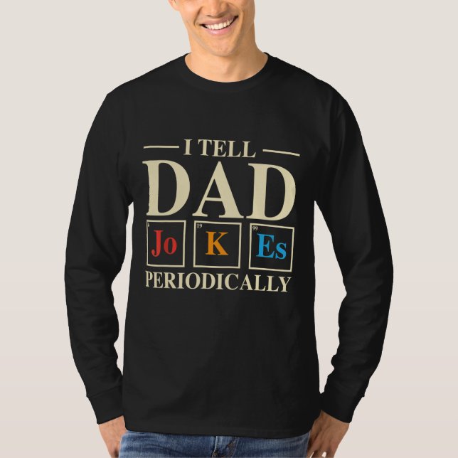 T-shirt Cool Science Papa Plaisanter Je Dis À Papa Plaisan (Devant)