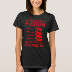 T-shirt Cool Scoliosis Spinal Fusion Cadeau Retour Chirurg