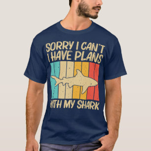 T-shirt Cool Shark Design Pour Hommes Femmes Shark Ocean A