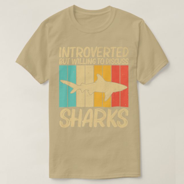 T-shirt Cool Shark Design Pour Hommes Femmes Shark Ocean A (Design devant)