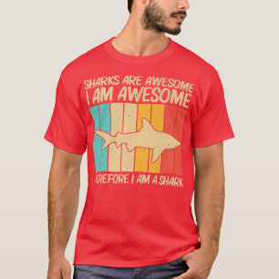 T-shirt Cool Shark Design Pour Hommes Femmes Shark Ocean A