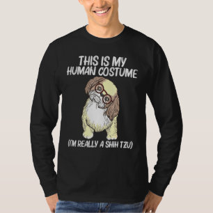 T-shirt Cool Shih Tzu Art Pour Hommes Femmes Chien De Chie