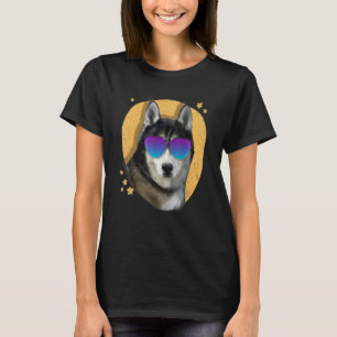 T-shirt Cool Sibérie Husky T Shirt cadeau pour hommes femm