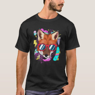 T-shirt Cool Skateboard Party Animal Lunettes de soleil Fo
