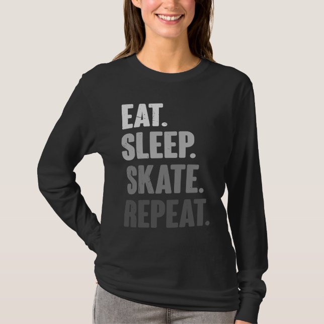 T-shirt Cool Skateboarding  Skateboard Skateboarder Skater (Devant)