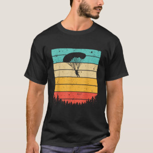 T-shirt Cool Skydive Art Hommes Femmes Skydiver Parachute