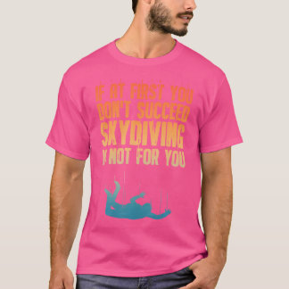 T-shirt Cool Skydiving Art Pour Skydive Sky Diving Skydive