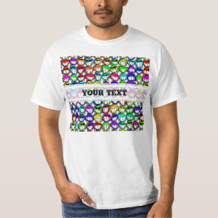 T-shirt COOL SOURIRE FACES GROUPE + votre texte