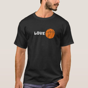 T-shirt Cool Sports Lover Équipe Jeu Love Ball Basketball