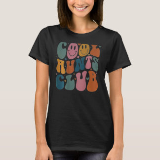 T-shirt Cool Tante Club Super Retro Smile Heart sur le dos