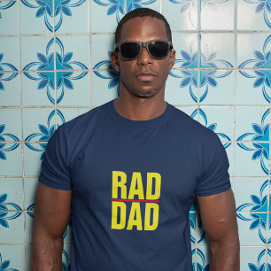 T-shirt Cool tendance RAD DAD FÊTE DES PÈRES
