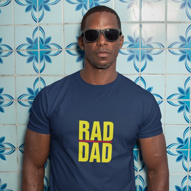 T-shirt Cool tendance RAD DAD | FÊTE DES PÈRES (Créateur téléchargé)