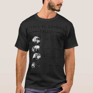 T-shirt Cool Types of Garbage