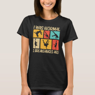 T-shirt Cool Vague Pour Hommes Femmes Hip hop Danse Brea