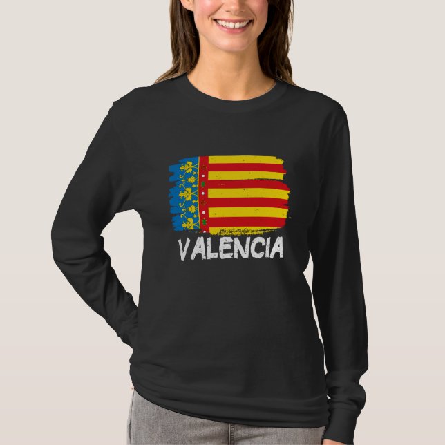 T-shirt Cool Valencia Flag  1 (Devant)