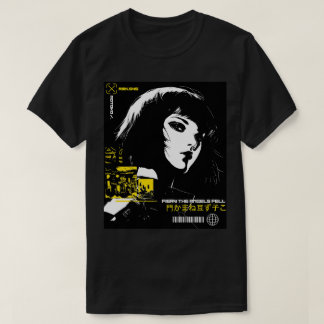 T-shirt Cool Vaporwave Modern Urban Girl