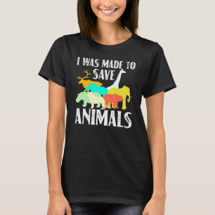 T-shirt Cool Vets Veterinarian Made To Save Animal Rescuer