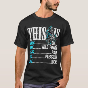T-shirt Cool Voici Motocross Supercross Dirt Bike Racing