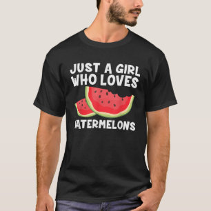 T-shirt Cool Watermelon Art Pour Femmes Filles Juicy Melon