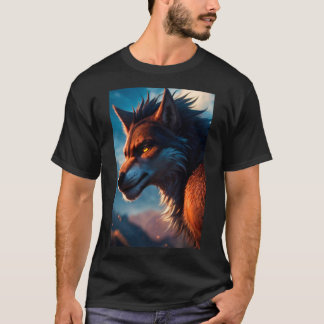 T-shirt Cool Werewolf Furry