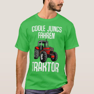 T-shirt Coole Jungs fahren Traktor Landwirt Farmer Bauer F