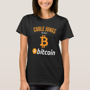 T-shirt Coole Jungs Hotel Bitcoin Deutschland German Btc C