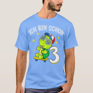 T-shirt Coole Kinder Schildkrte 3 Geburtstag